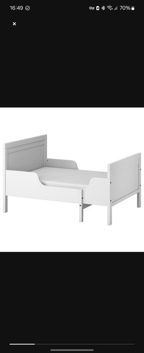 Cama extensível + estrado de ripas + colchão