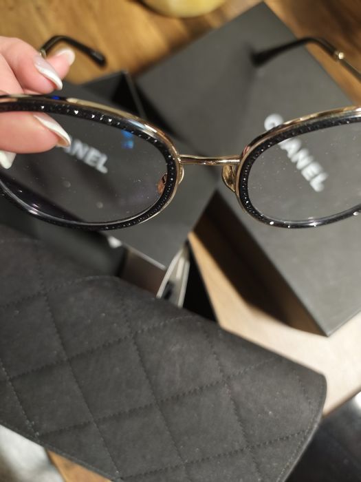Okulary Chanel zerówki