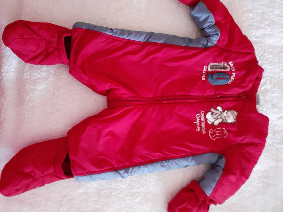 Fato de inverno impermeável/ macacão Prenatal 3-6 meses