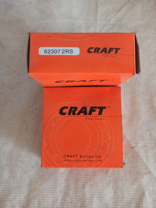 Підшипник 62307 2RS CRAFT  кульковий радіальний , 35/80/31, (Литва)