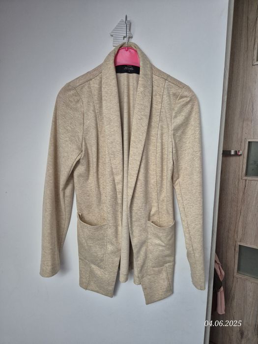 Cropp beżowa marynarka marynarka m 38
