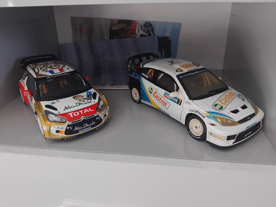 Miniaturas rally 1/18