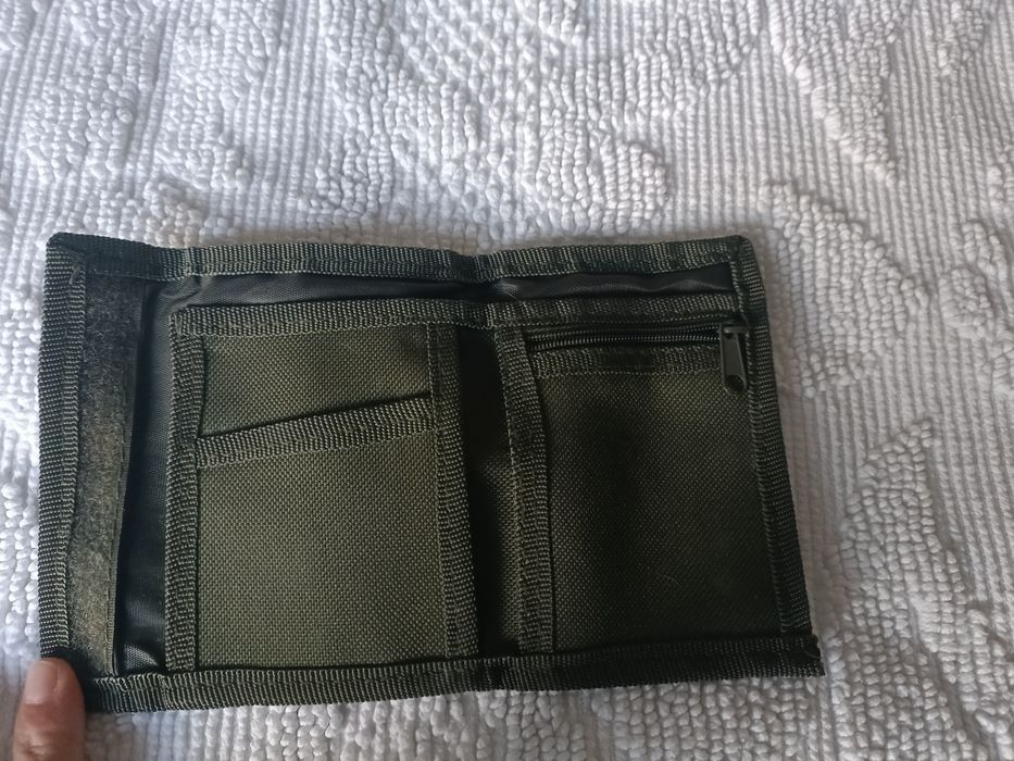 Carteira de velcro Santal