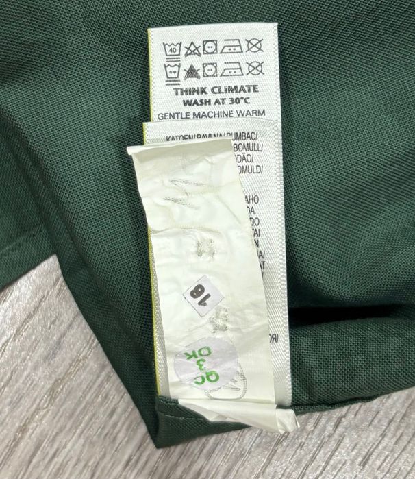 Marks & Spencer L Хлопковая Мужская тенниска рубашка льна l спенсер