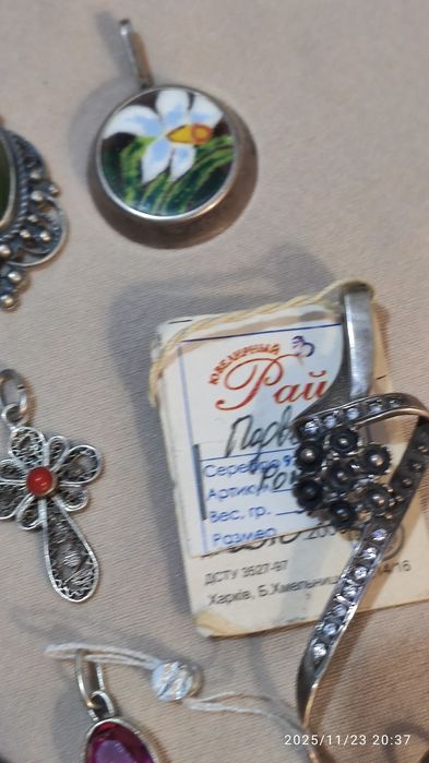 Підвіс срібло,вінтаж,кулон серебряный винтаж,
