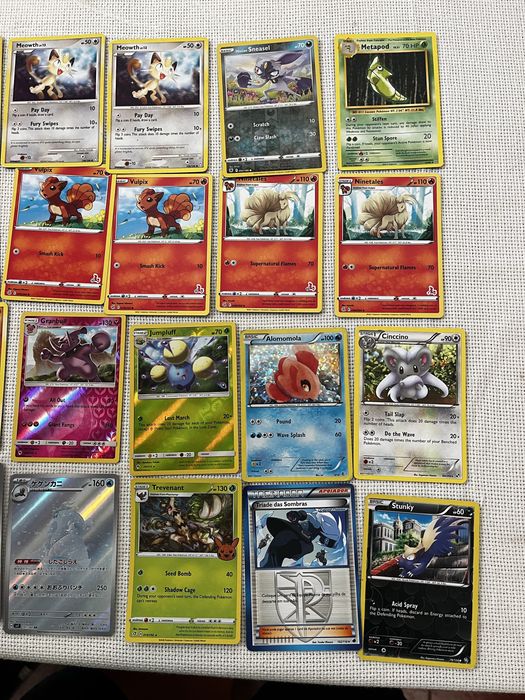 Lote cartas pokemon