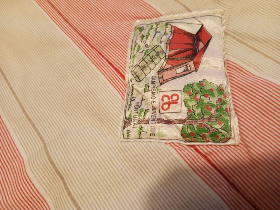 Saco cama riscas rosa Campismo 70x1.60