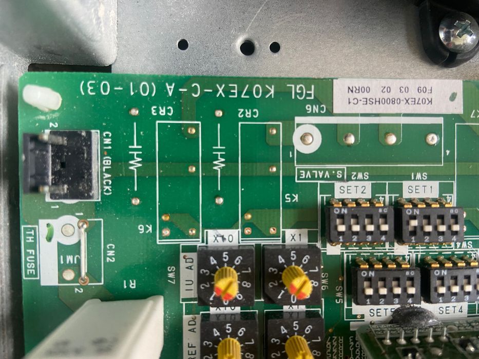 Płyta główna klimatyzacji  Fujitsu, model ARXB12LALH