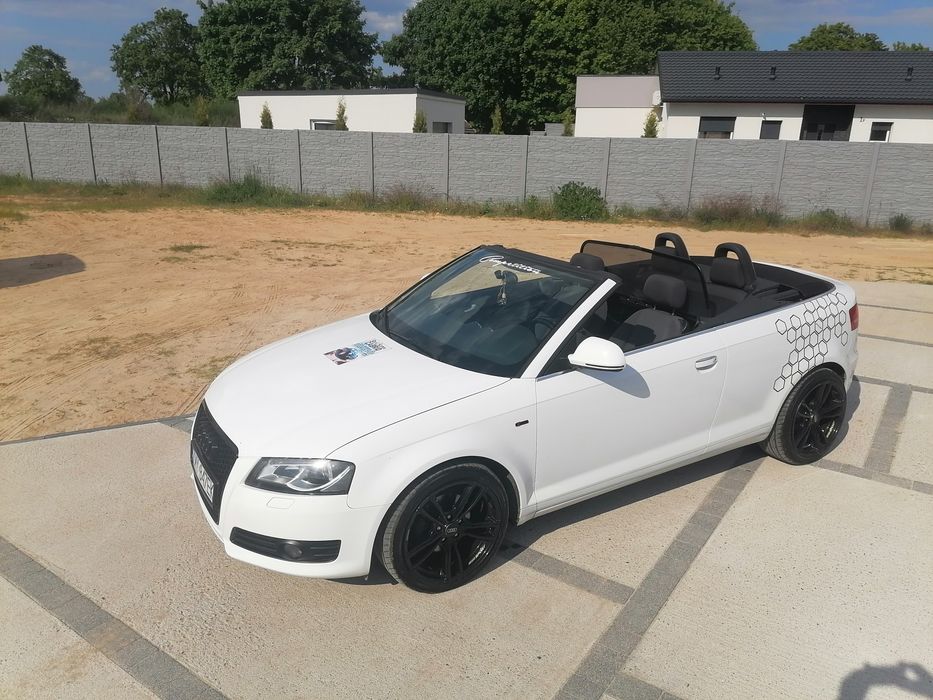 Audi A3 8P cabrio.. 1.8 benzyna. Doinwestowany