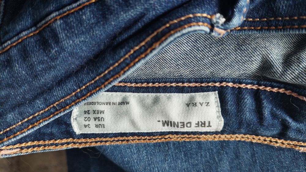 Jeansy Zara rozmiar 34