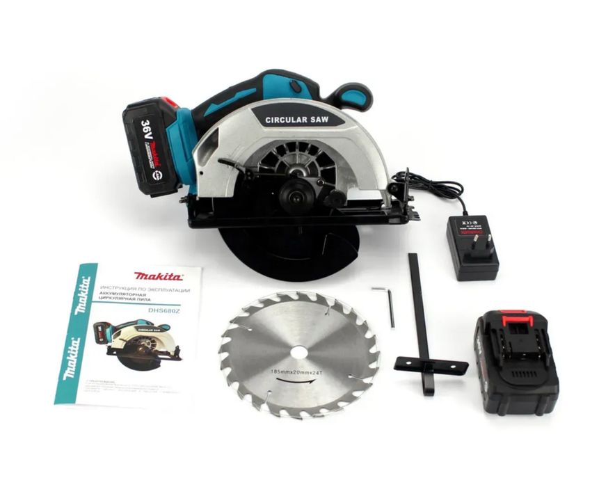 Аккумуляторная дисковая пила Makita DHS680Z | 36V | 6.0 A/h