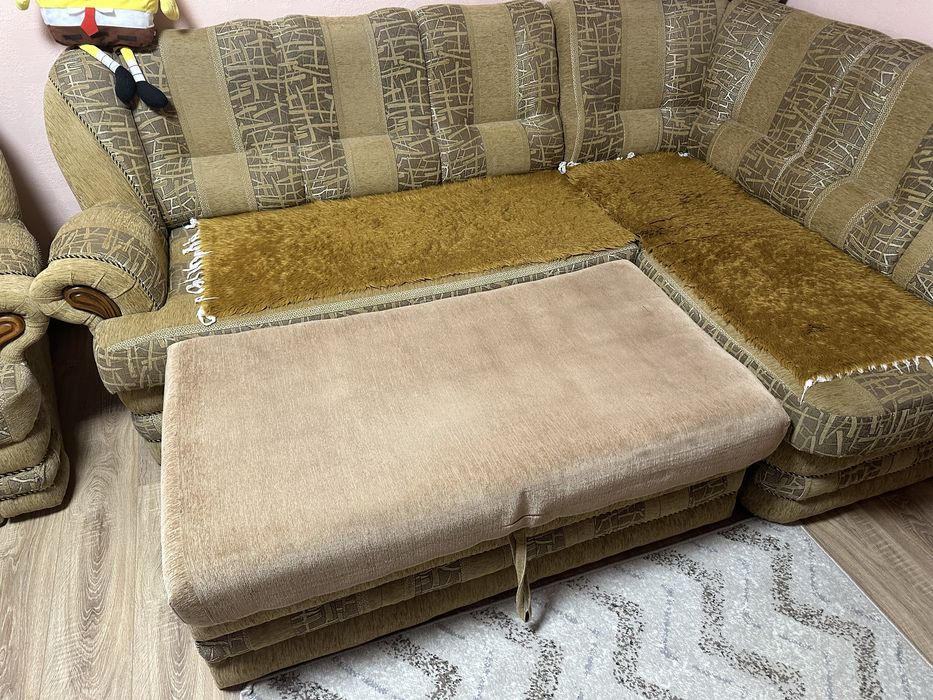 Діван кутовий (правий)+крісло