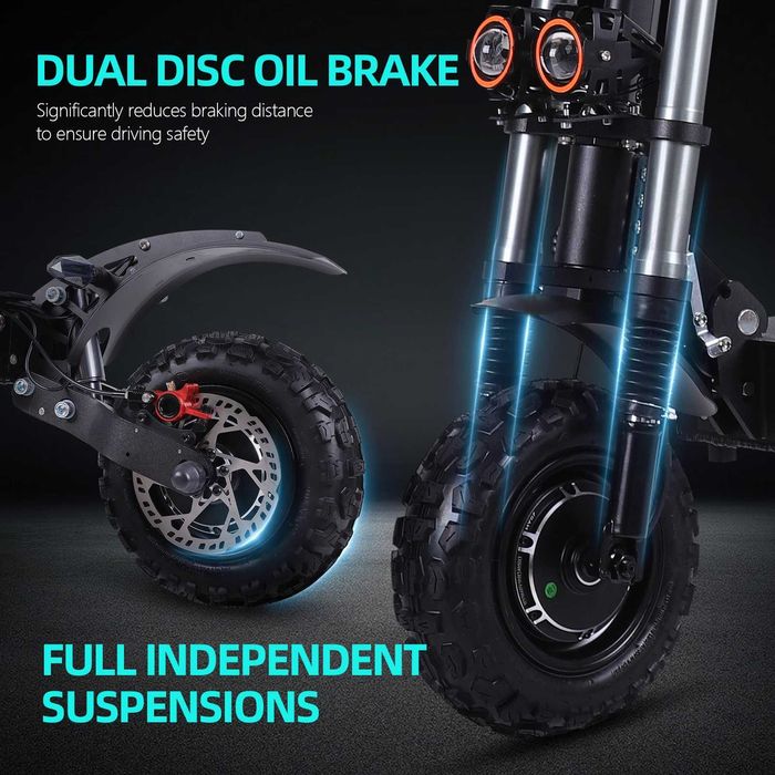 Trotinete dual motor 6000w