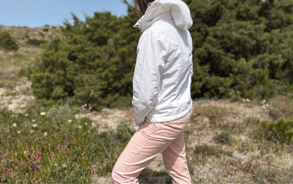 Corta vento branco, Rulys, tamanho L