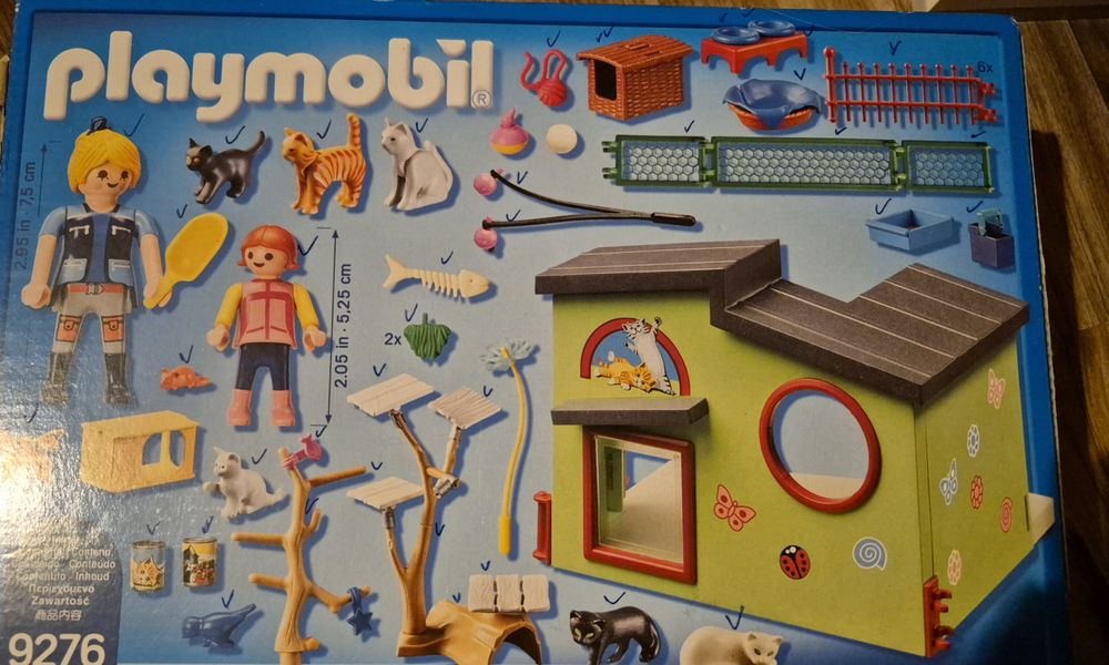 Playmobil City Life 9276 Pensjonat dla kotów 4+