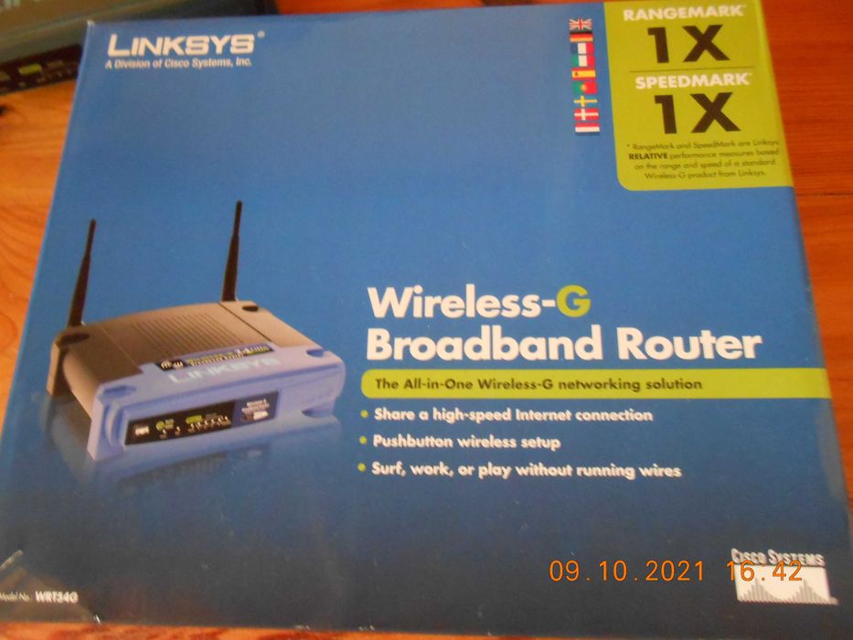 Router Linksys WRT54G Wireless-G