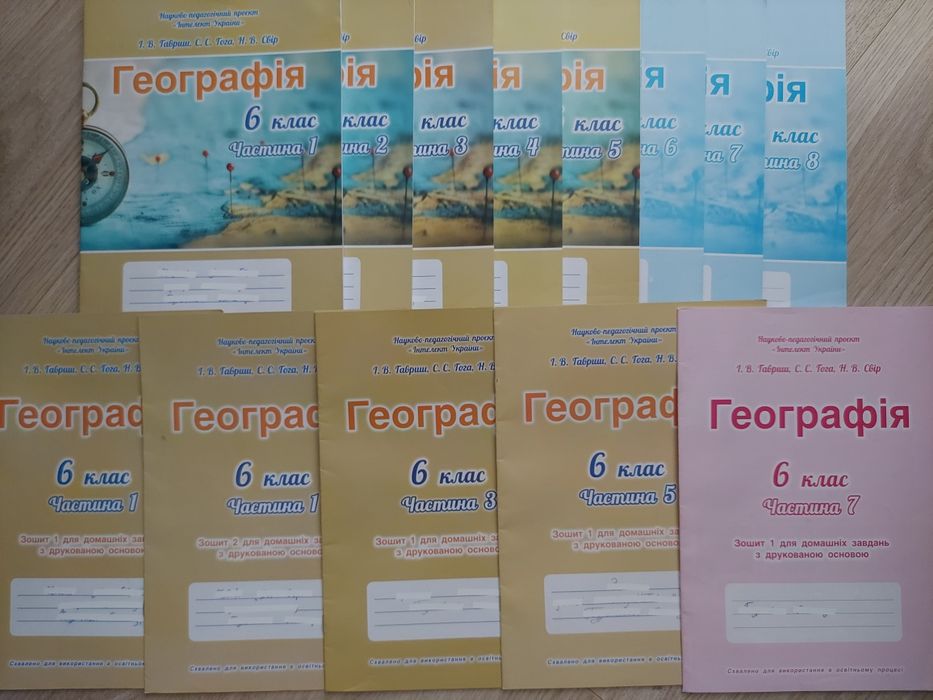 Зошити інтелект України 6 клас