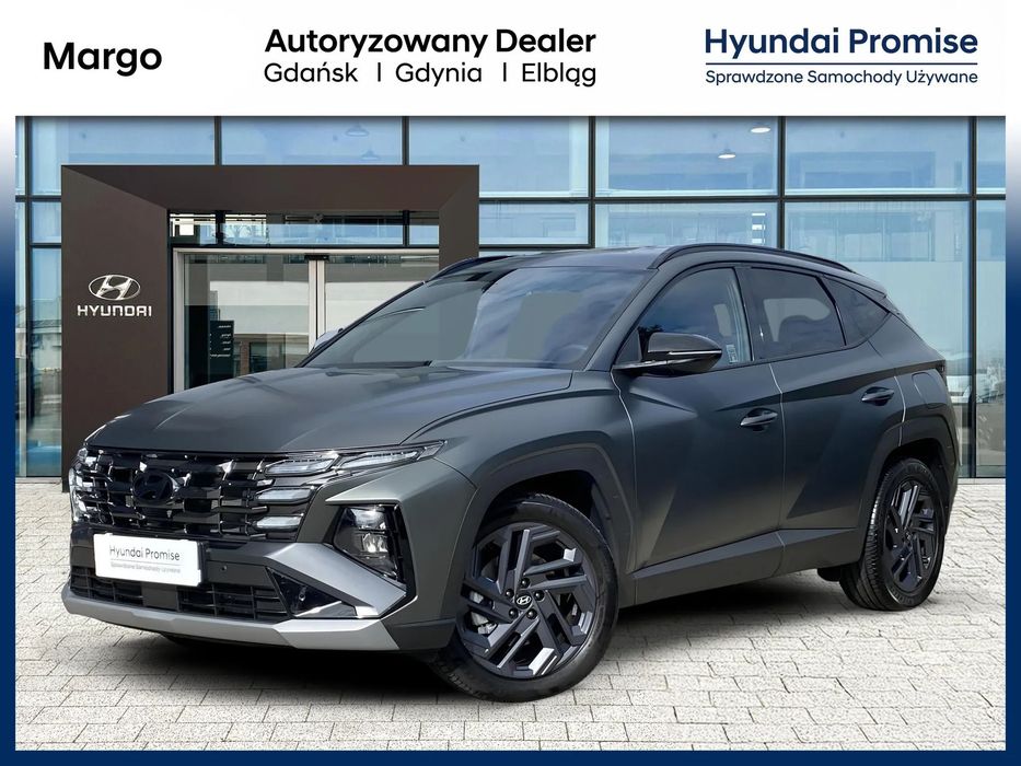 Hyundai Tucson Matowy / Automat / Nawigacja / LED / Hyundai Margo