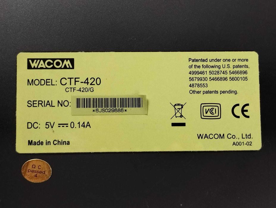 Mesa Digital Wacom CTF-420