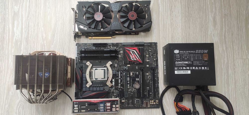 Збірка ПК, Z170+i5-6600K+DDR416GB+GTX9704GD