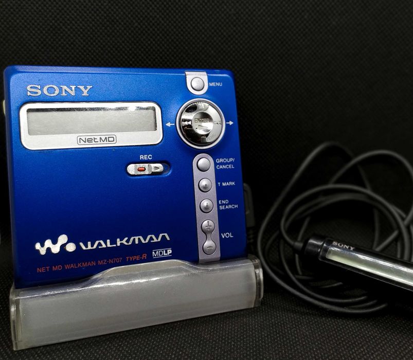 SONY NET MD MZ-N707 leitor gravador minidisk (Raro)