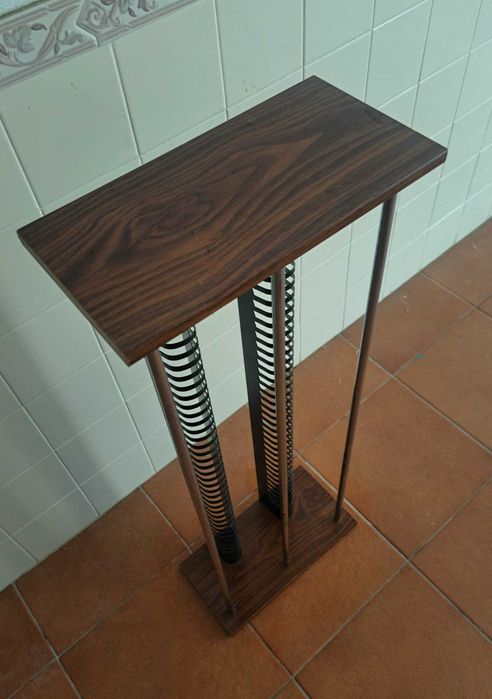 Suporte de CD's madeira