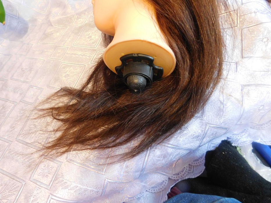 Натуральные волосы, шиньон,