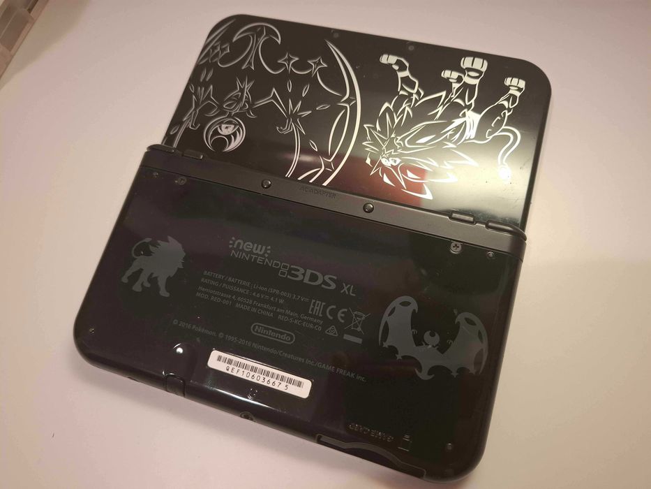 Pokemon Sun and Moon new 3ds XL + gry