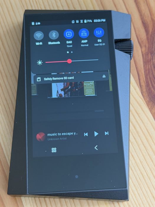 Astell&Kern SR35 Norma odtwarzacz Mp3 (DAP) + skórzane etui Miter