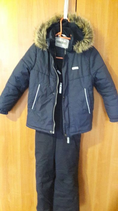 Зимний комбинезон ленне на мальчика 128 рост