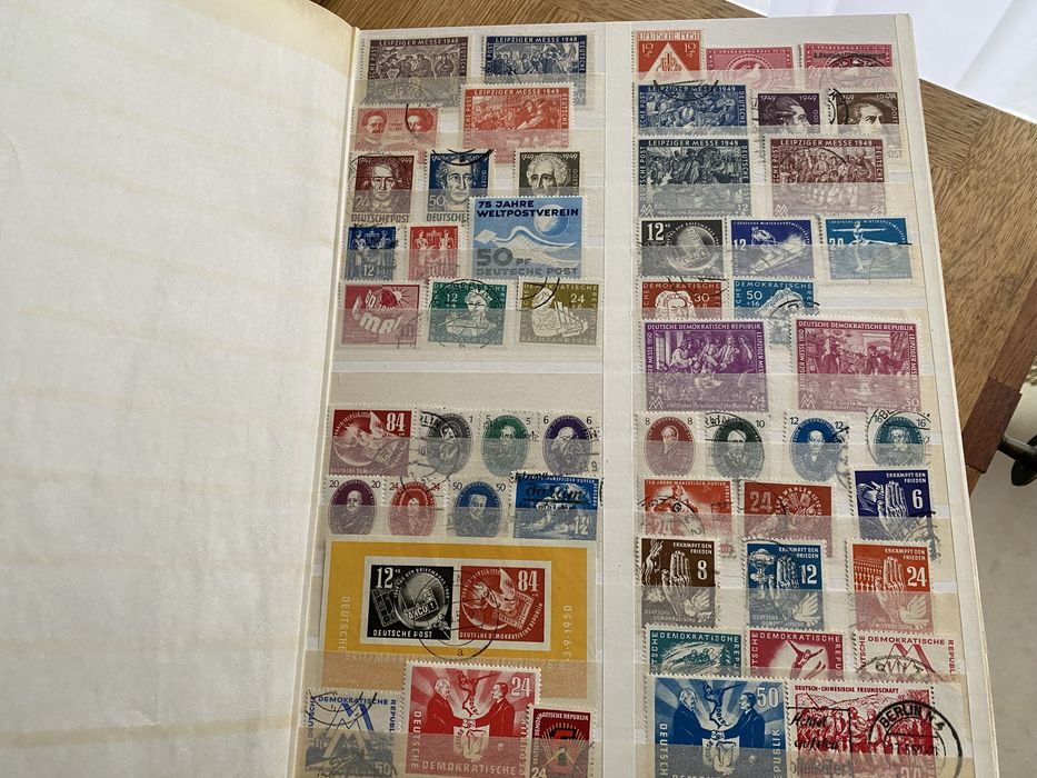 Znaczki DDR 49-90 komplet