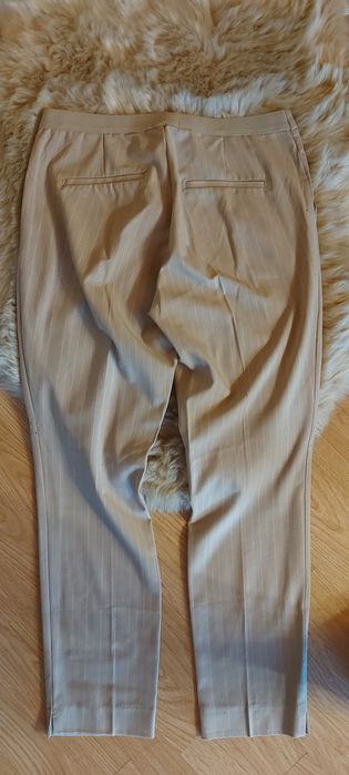Spodnie chinosy eleganckie 7/8 kant do kostek stradivarius S m