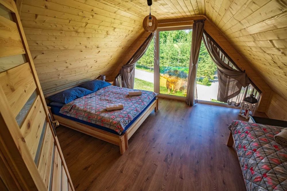 Domki na wynajem, wolne terminy, domek z sauną Bieszczady Beskid Niski