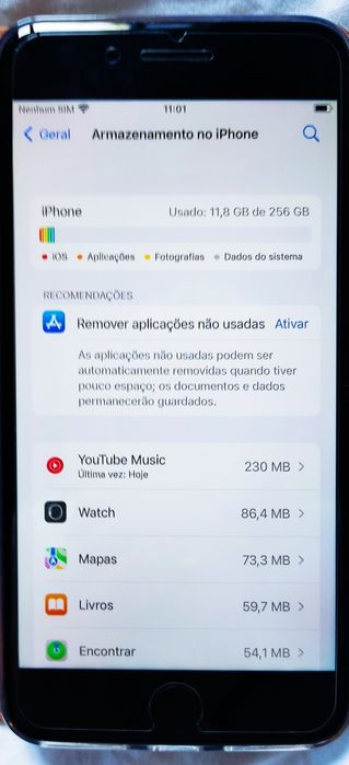 iPhone 8 Plus 256GB em Excelente Estado estético e electrónico.
