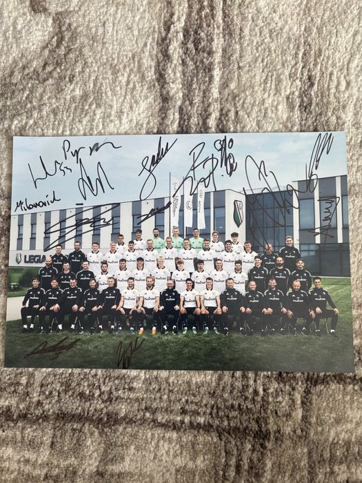 Autografy Legia Warszawa