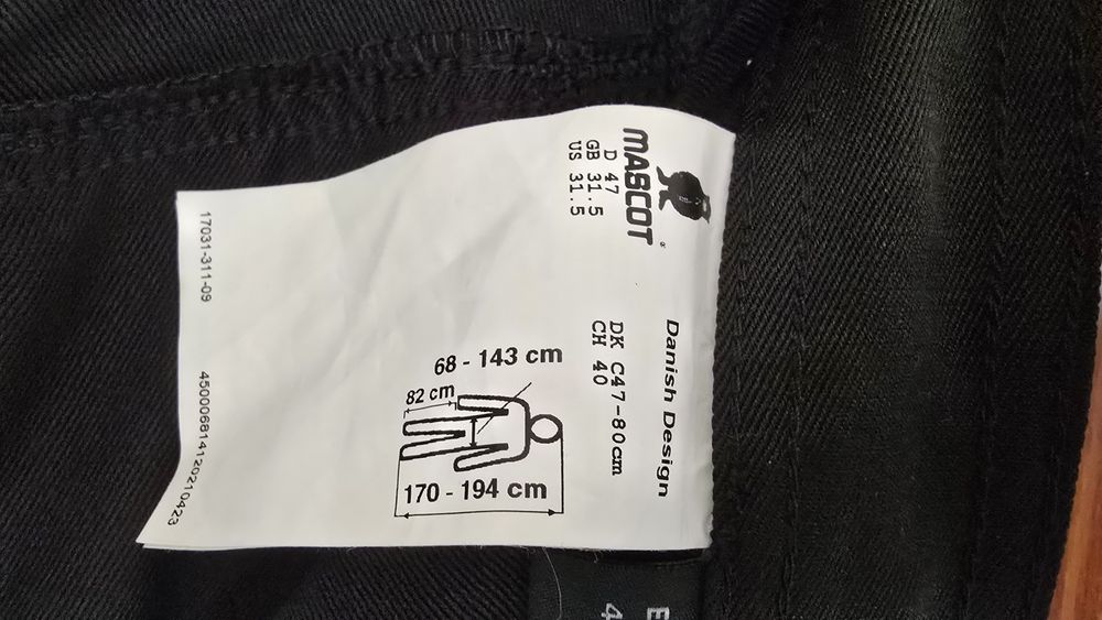 Mascot piękne spodnie jak nowe