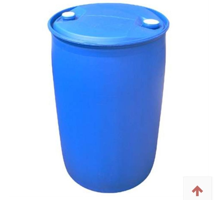 Beczka po płynie do dezynfekcji dojarek 220l materiał HDPE