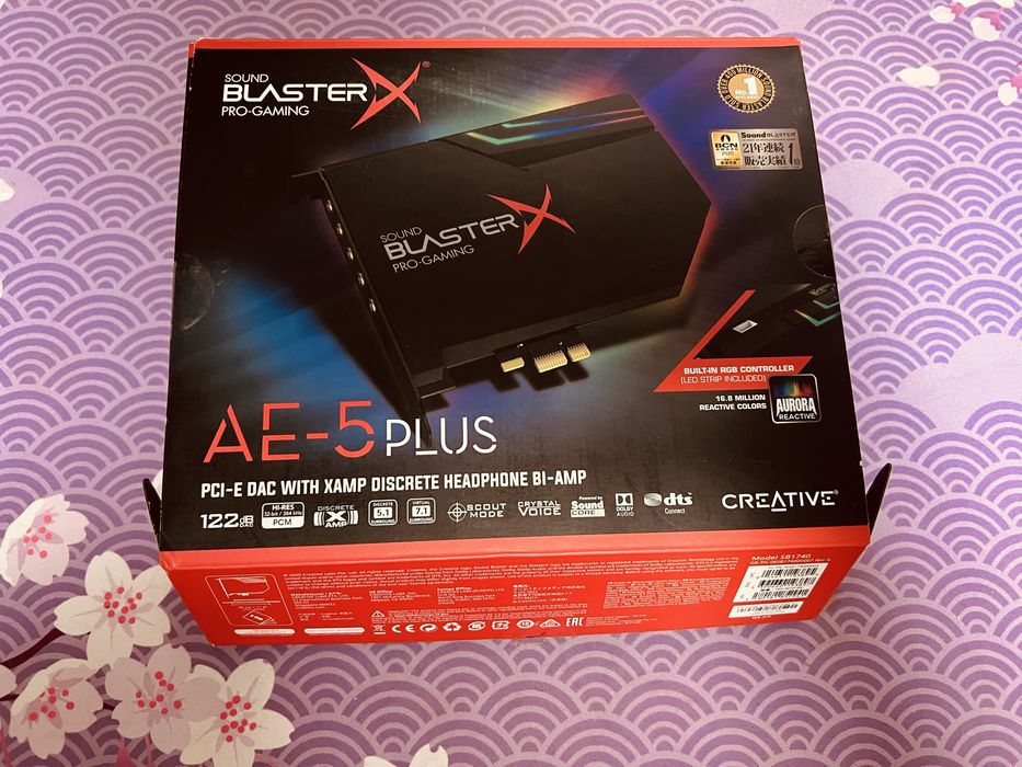 Звукова карта Creative Sound Blaster X AE-5 Plus