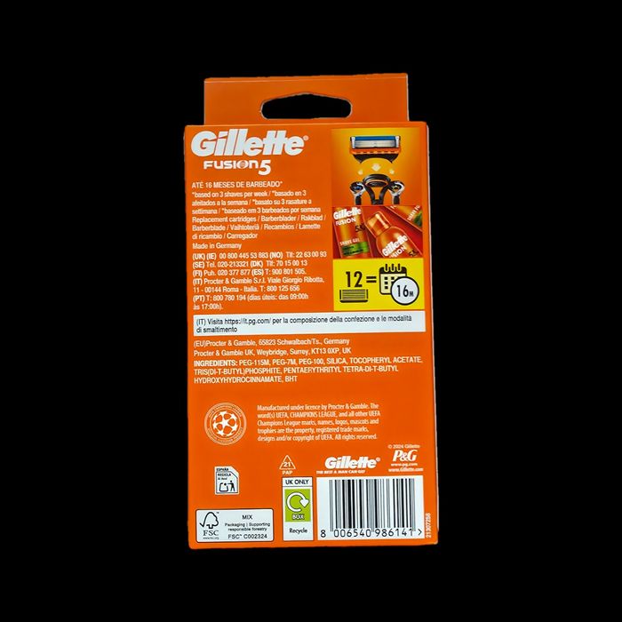 Gillette Fusion5. Оригінал! Станки.Катриджі.