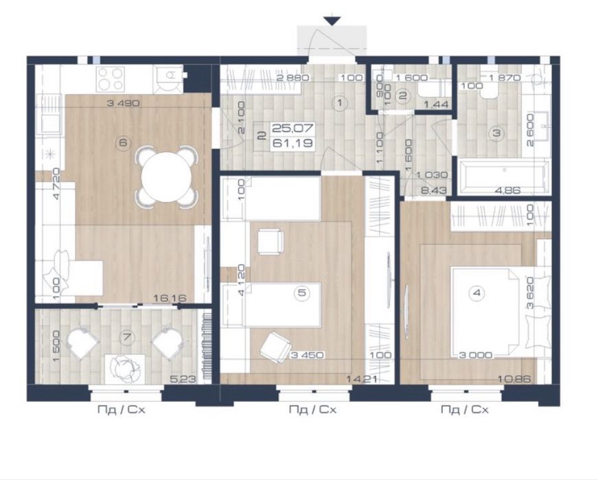 Продаж 2-кім квартири, с.чайки, ЖК Оксфорд, Oxford