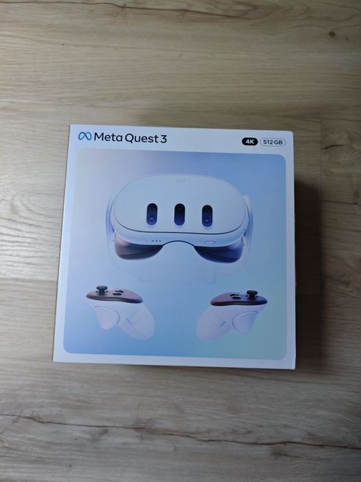 meta quest 3 512gb stan idealny jak nowy gwarancja do 28.06.2027