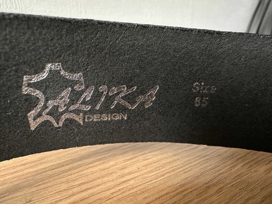 Skórzany pasek Magnum Jeans młodzieżowy, dziecięcy