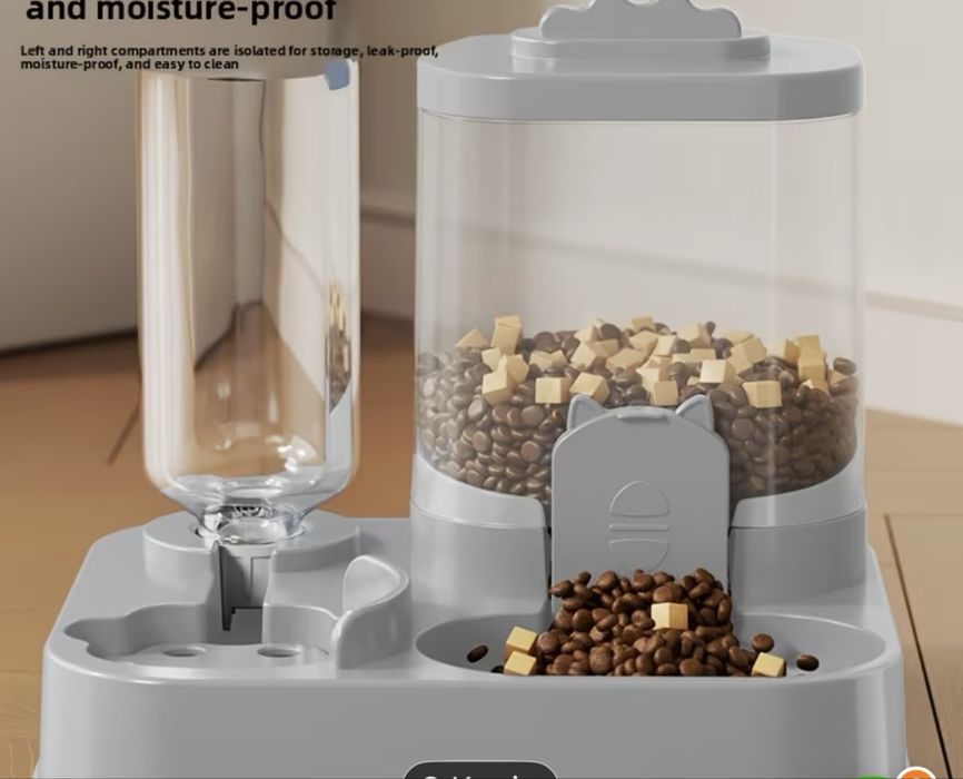 Автоматическая кормушка для котов