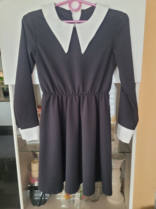 Sukienka Wednesday Nowa Halloween 152 -158