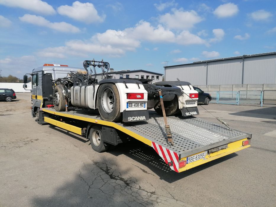 Pomoc Drogowa Autolaweta Transport Maszyn do 5Ton
