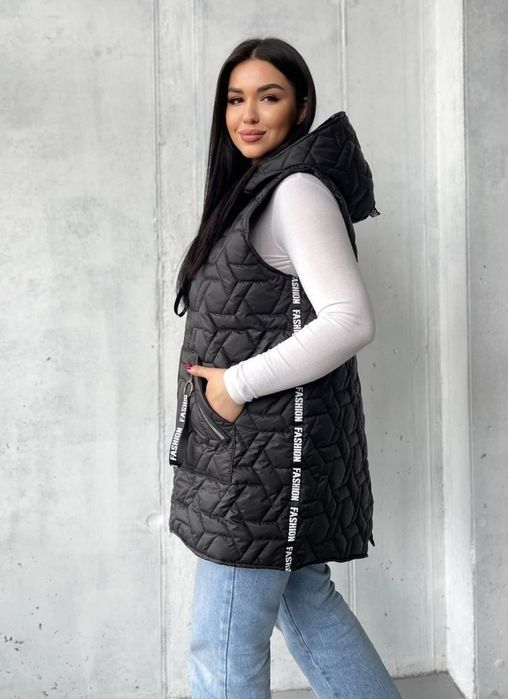 Супер жилетка чорна