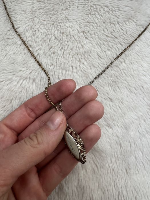 Naszyjnik łańcuszek łańcuch vintage stary retro art deco lata 90s 19