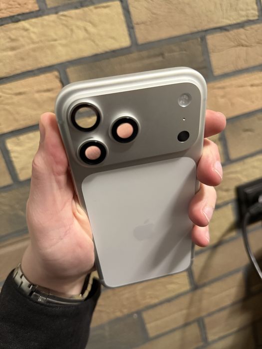 Оригінальний корпус для Apple iPhone 17 Pro Max (Silver) , (Global)