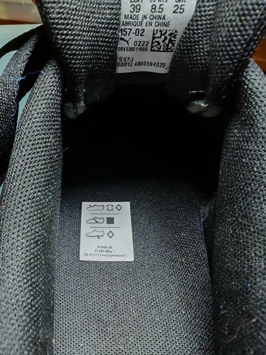 Sapatilhas Puma de sola alta tamanho 39 novas