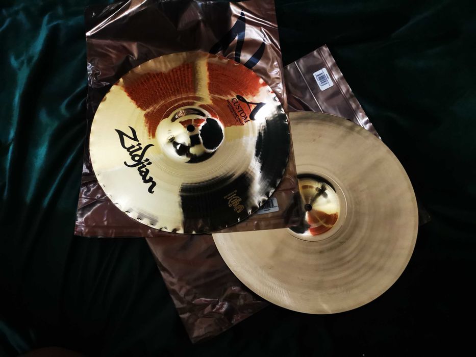 NOWY Zildjian A Custom mastersound 14" Hi-Hat talerze Perkusja